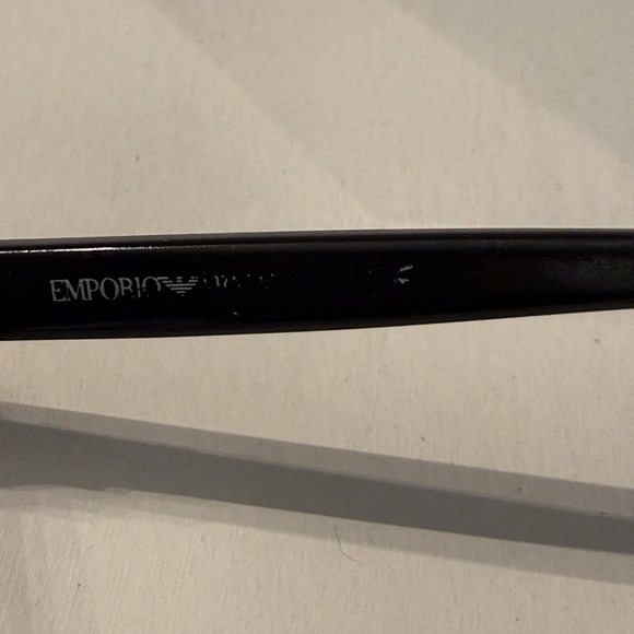 Emporio Armani EA3007 Eyeglass Frames Pink Crystal Black 53 16 140 Womens RX Y2K